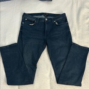 Men's PacSun Active Stretch Slim Dark Blue Jeans 33x34